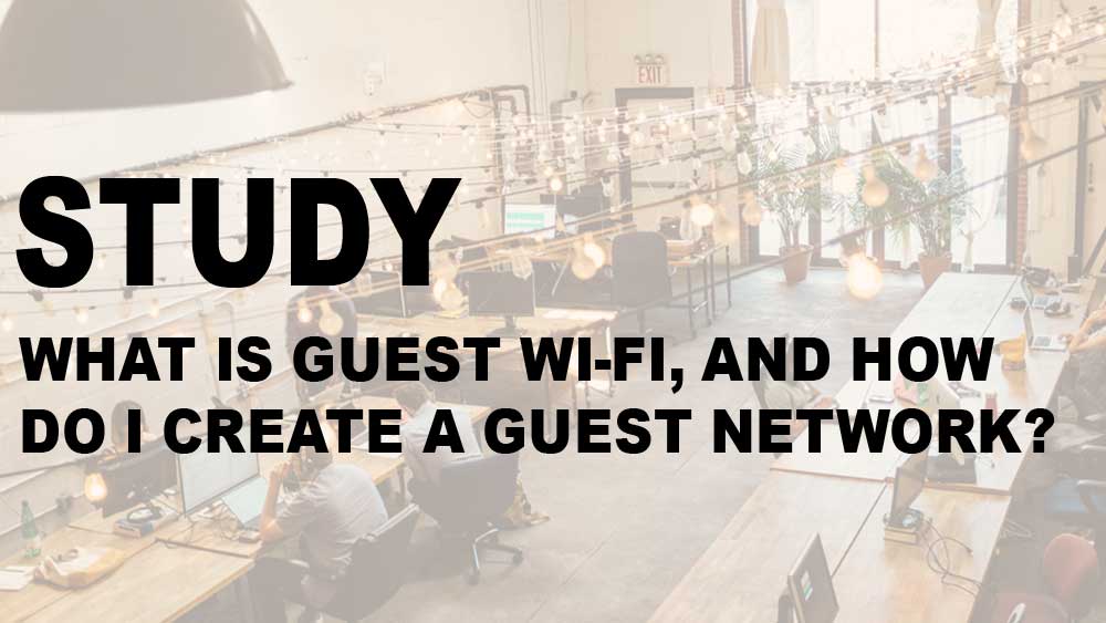 What is guest Wi-Fi, and how do I create a guest network